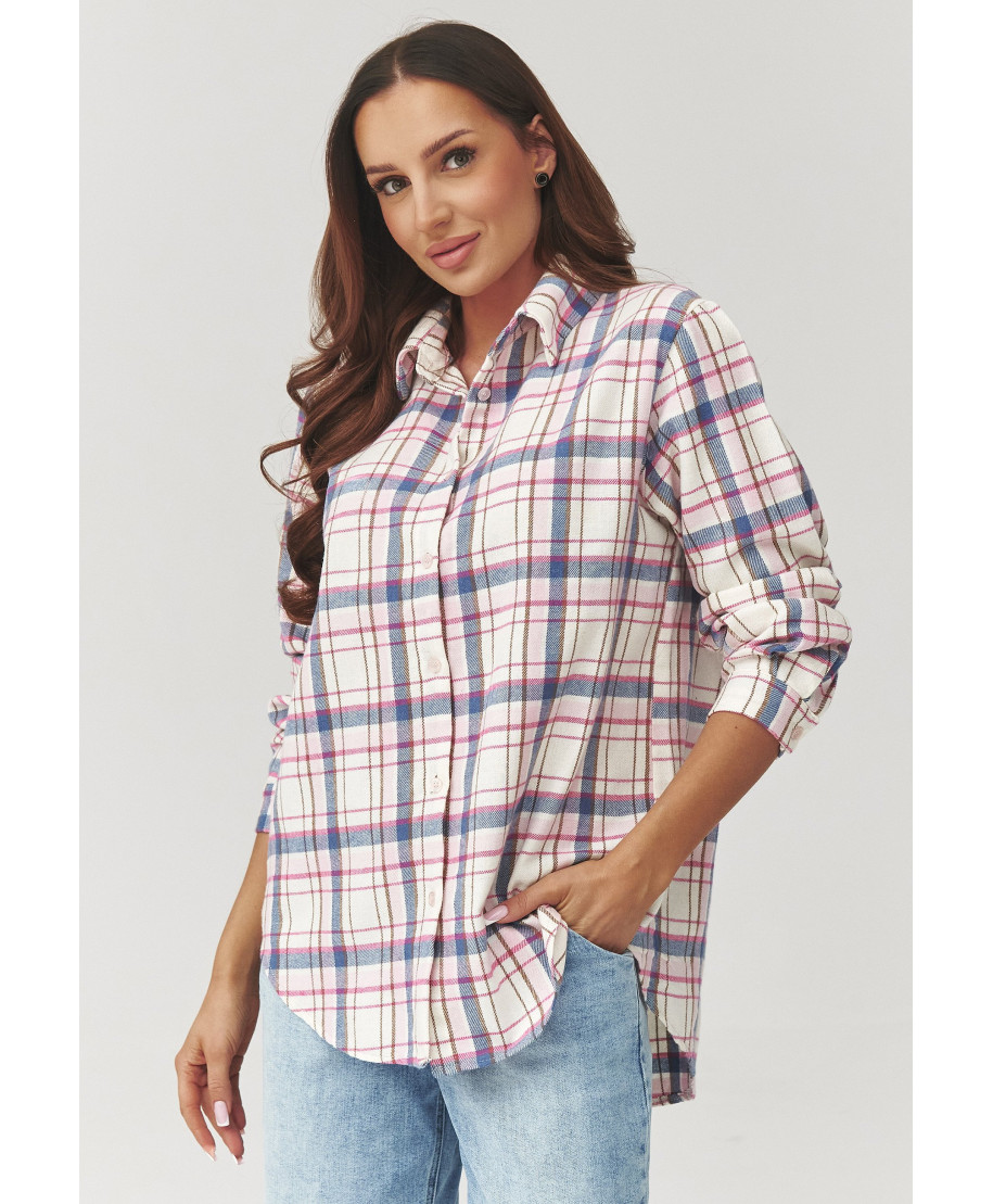 Krekls sieviešu rūtains raksts 4 C35