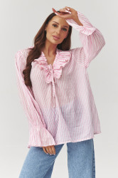 elegantiska palaidine moteriska su kloste rozine C39