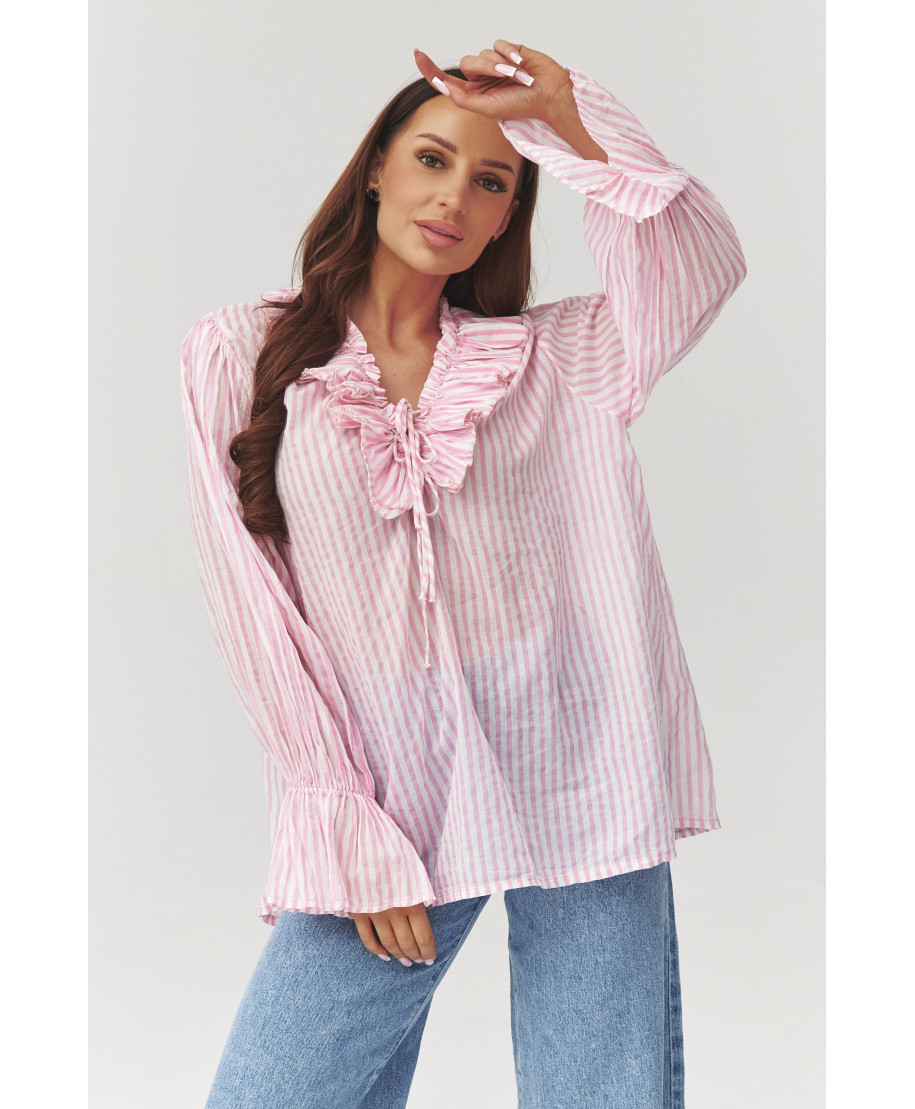 elegantiska palaidine moteriska su kloste rozine C39