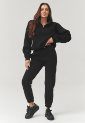 komplektas dresowy moteriskas juodas A13