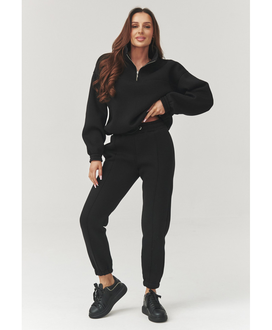 komplektas dresowy moteriskas juodas A13