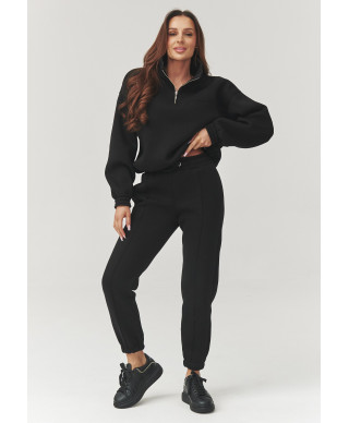 komplektas dresowy moteriskas juodas A13