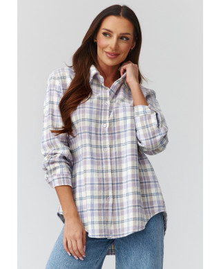 Krekls sievietēm rūtains raksts 8 C35