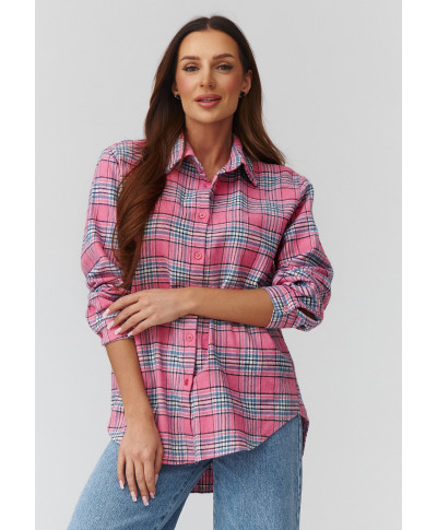 Moteriški marškiniai languoti, raštas 9 C35