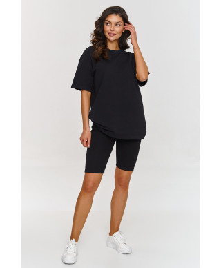 medvilninis komplektas su kolarkami juodas A7