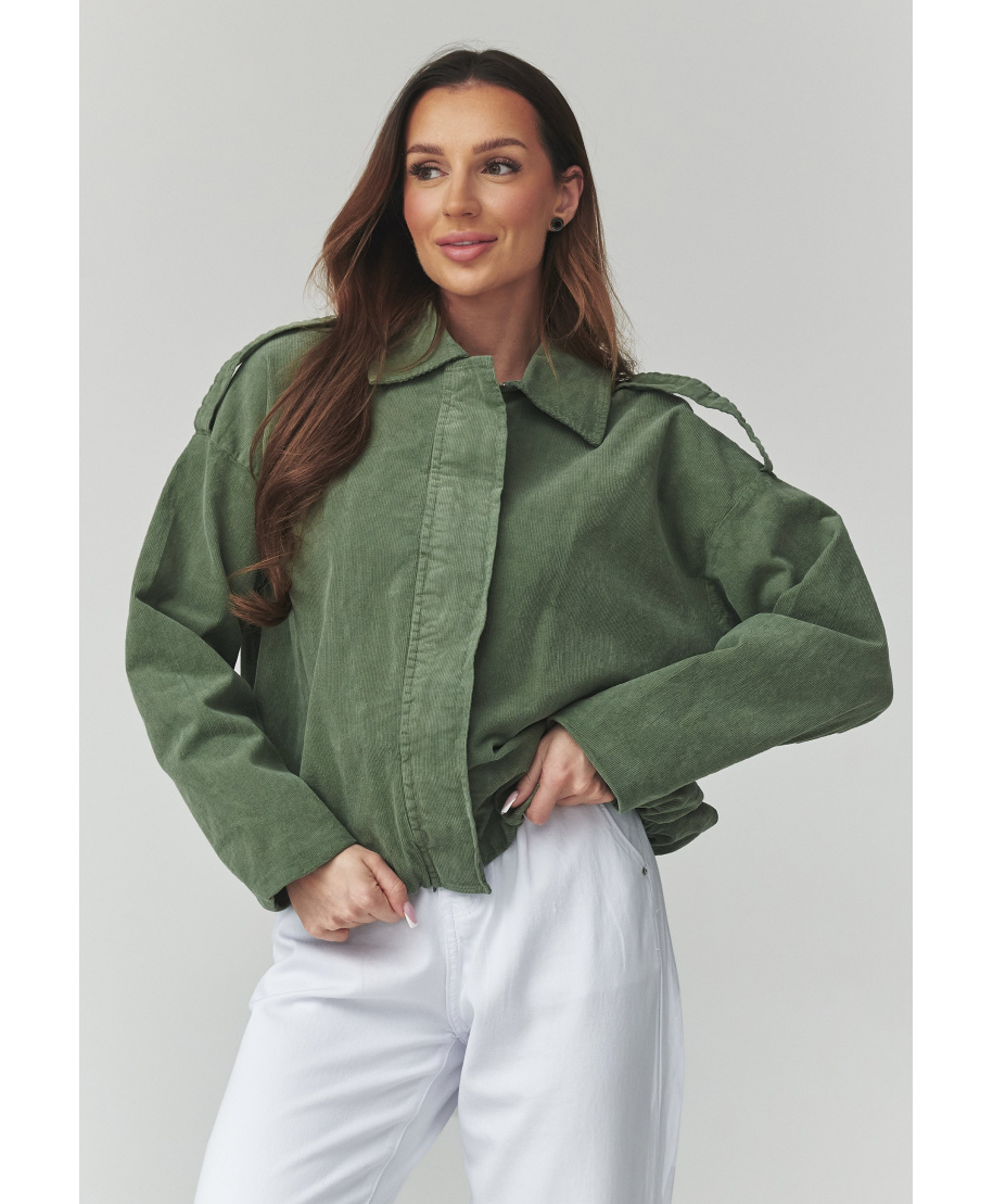 striuke moteriska bomberka chaki C48