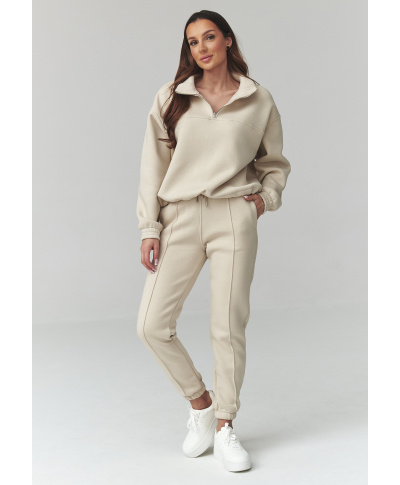 komplektas dresowy moteriskas sviesus beż A13