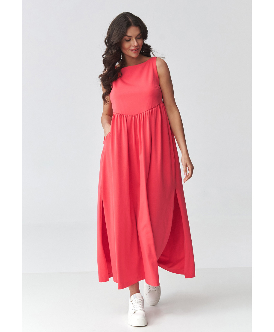 Kleita maxi ar kabatām koraļļu M932