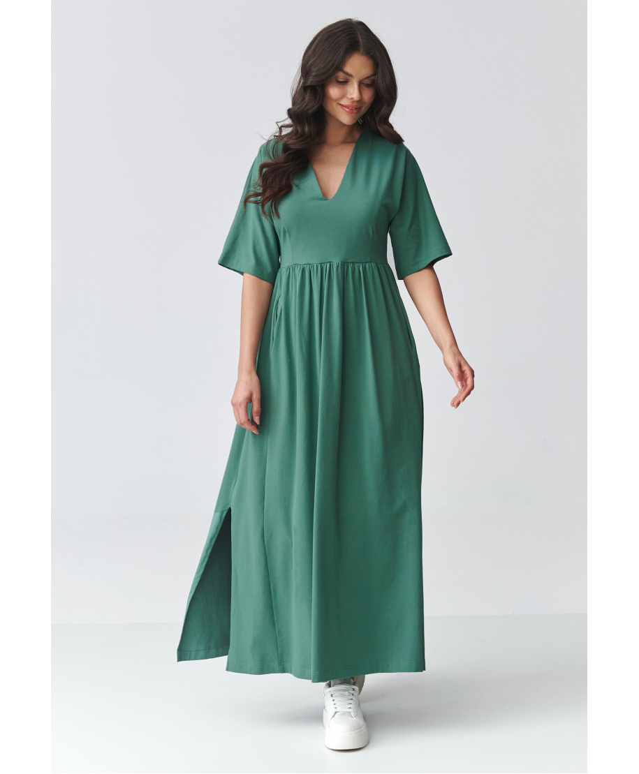 suknele maxi su iskirpte kaktusowa M933