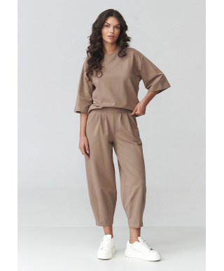 Komplekts dresings sieviešu ar balloon biksēm mokka M916