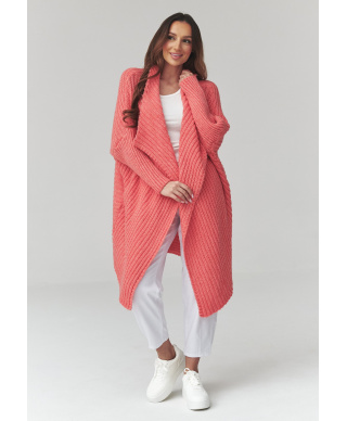 Moteriškas atviras kardiganas marakuja S173
