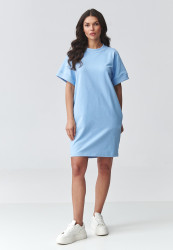 suknele dresowa oversize trumpomis rankovemis zydra M920