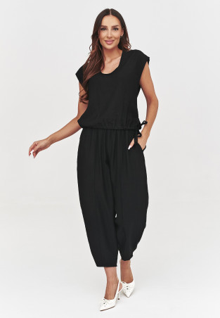 Stylowy komplet damski casual czarny C53