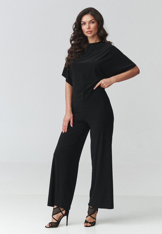 Stylowy komplet damski czarny M940